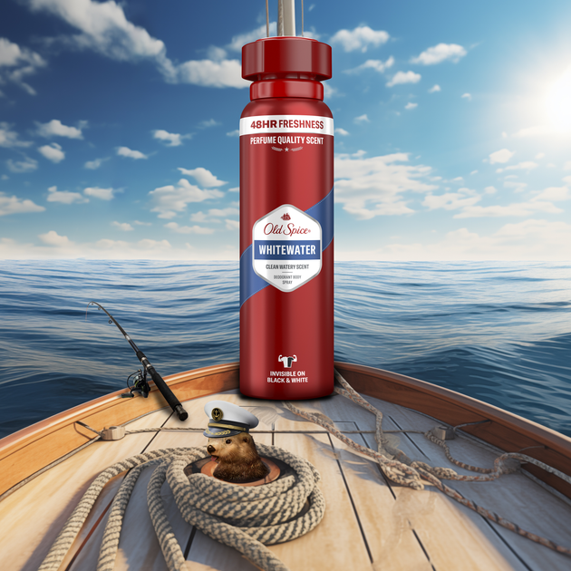 Аерозольний дезодорант Old Spice Whitewater 150 мл (4084500479821) - зображення 4