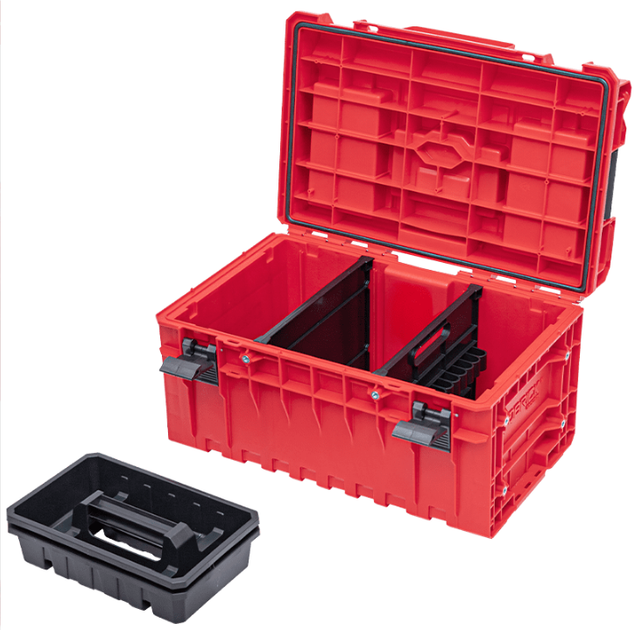 Ящик для инструментов Qbrick System ONE Ultra HD RED 350 2.0 PROFI (SKRQ350PCZEPG001) - Фото 3 Ящик для инструментов Qbrick System ONE Ultra HD RED 350 2.0 PROFI (SKRQ350PCZEPG001) - изображение 3