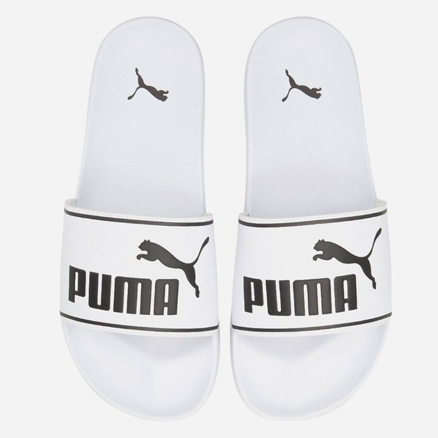 Жіночі шльопанці Puma Leadcat 2.0 Білі-Puma Black 384139-02 39 Білі (4064536109893) - зображення 3