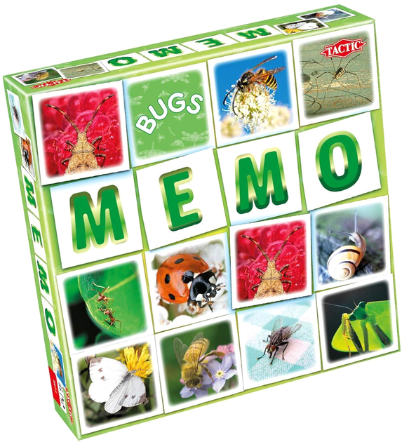 Настільна гра Tactic Memo Bugs (6416739563152) - зображення 1