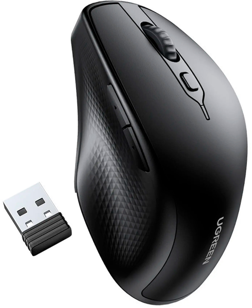 Миша Ugreen MU101 2.4G+BT Black - зображення 4