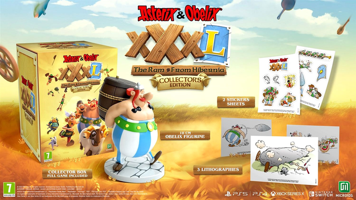 Gra Nintendo Switch Asterix and Obelix XXXL The Ram From Hibernia Collectors Edition (płyta Blu-ray) (3701529501944) - obraz 2