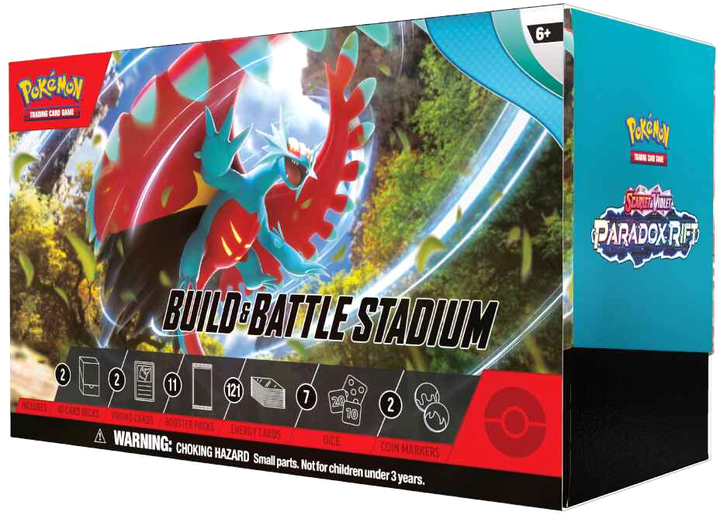 Доповнення до настільної гри Pokemon SV4 Paradox Rift Build & Battle Stadium (0820650854224) - зображення 3