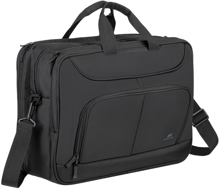 Torba na laptop RIVACASE Tegel 15.6" Black (4260709012520) - obraz 1