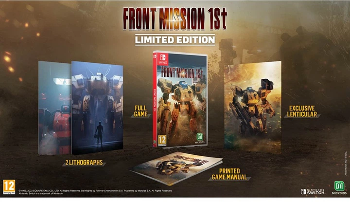 Gra Nintendo Switch Front Mission 1st Limited Edition (Nintendo Switch game card) (3701529503672) - obraz 4