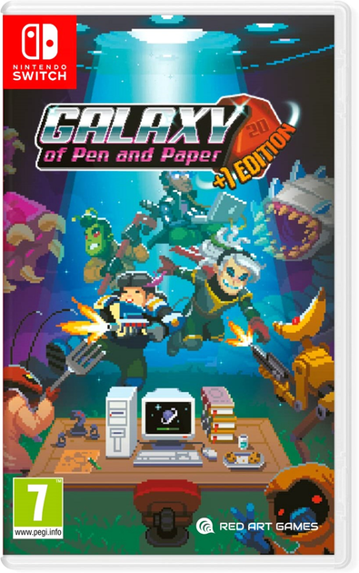 Гра Nintendo Switch Galaxy of Pen and Paper +1 Edition (Nintendo Switch game card) (3760328370571) - зображення 1