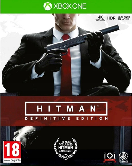 Гра Xbox One Hitman: Definitive Edition (диск Blu-ray) (5051895411353) - зображення 1