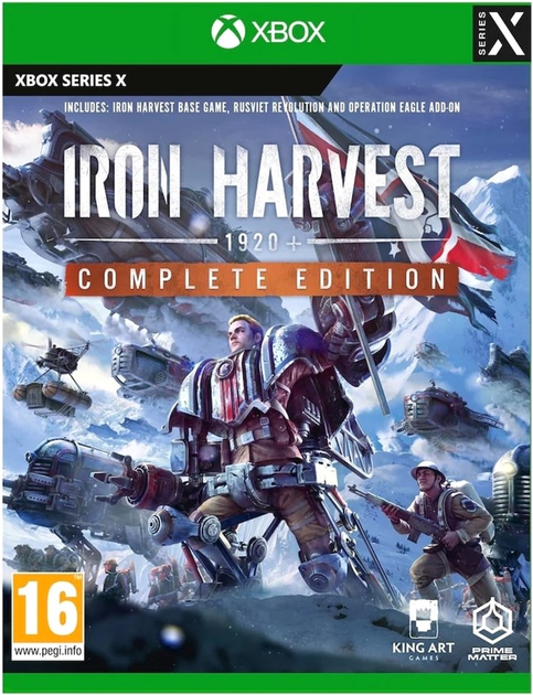 Гра Xbox Series X Iron Harvest 1920+ Complete Edition (диск Blu-ray) (4020628680305) - зображення 1