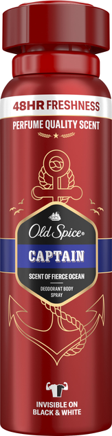 Аерозольний дезодорант Old Spice Captain 150 мл (8001090962867) - зображення 1