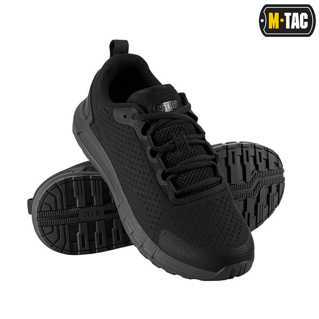 Тактические летние M-Tac кроссовки Summer Pro Black 47 - изображение 1