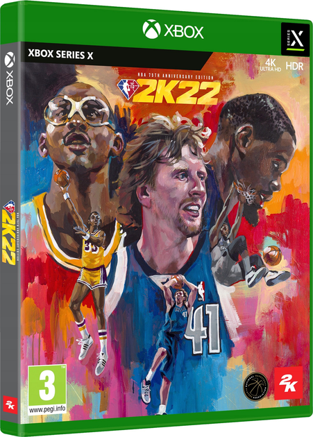 Gra Xbox Series X NBA 2K22 Anniversary Edition (płyta Blu-ray) (5026555365635) - obraz 1