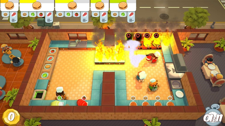 Gra Nintendo Switch Overcooked! Special Edition (Nintendo Switch game card) (5056208812117) - obraz 5