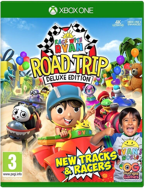 Gra Xbox One Race with Ryan: Road Trip Deluxe Edition (płyta Blu-ray) (5060528033855) - obraz 1