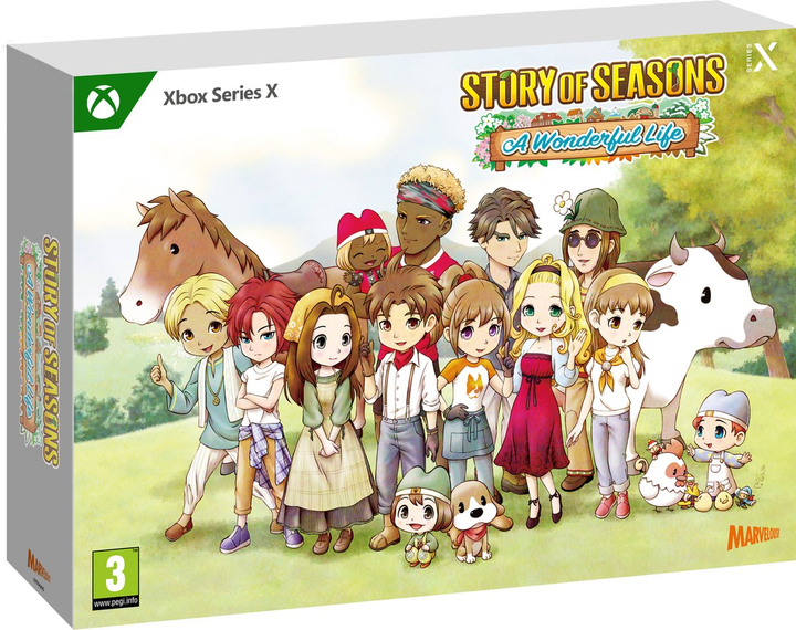 Gra Xbox Series X Story of Seasons: A Wonderful Life Limited Edition (płyta Blu-ray) (5060540771940) - obraz 1