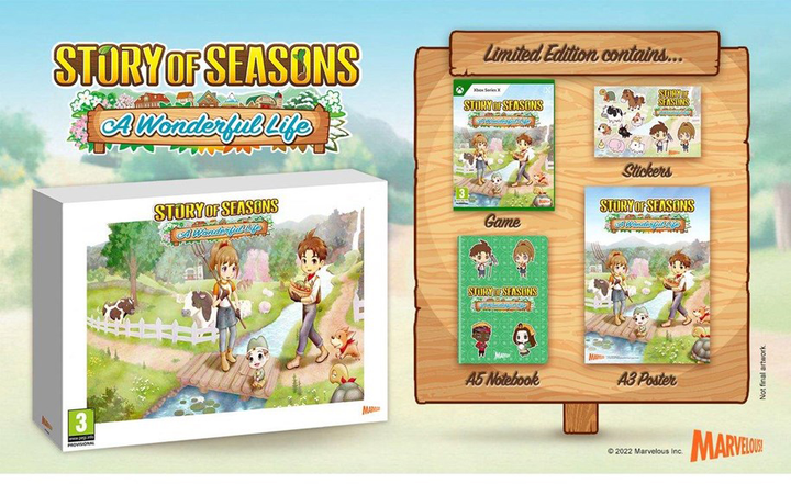 Gra Xbox Series X Story of Seasons: A Wonderful Life Limited Edition (płyta Blu-ray) (5060540771940) - obraz 3