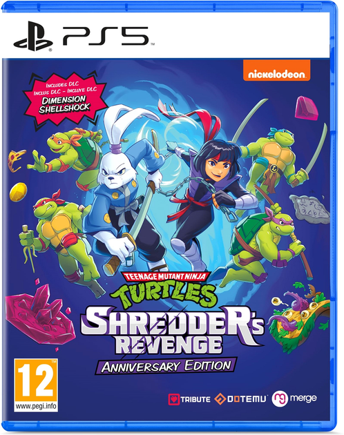 Gra PS5 Teenage Mutant Ninja Turtles: Shredders Revenge Anniversary Edition (płyta Blu-ray) (5060264379101) - obraz 1