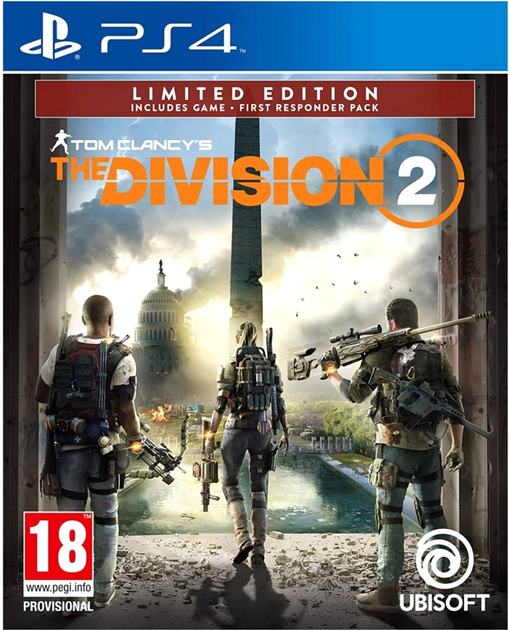 Gra PS4 The Division 2 Limited Edition (płyta Blu-ray) (3307216100317) - obraz 1