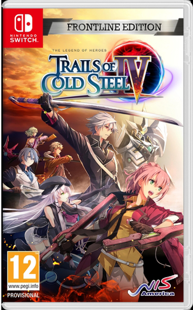 Gra Nintendo Switch The Legend of Heroes: Trails of Cold Steel IV Frontline Edition (Nintendo Switch game card) (0810023035619) - obraz 1