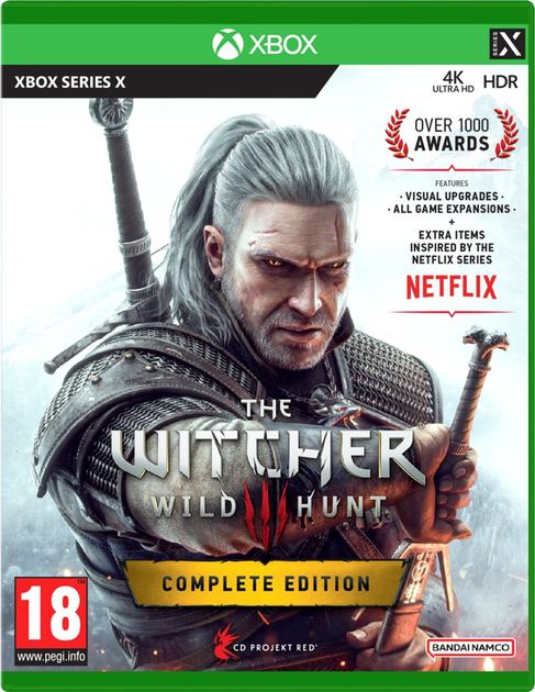 Gra Xbox Series X The Witcher III 3: Wild Hunt Game of The Year Edition (płyta Blu-ray) (3391892015539) - obraz 1