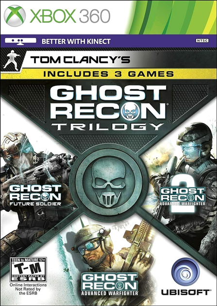 Гра Xbox 360 Tom Clancy's Ghost Recon Trilogy Edition (DVD) (0008888528890) - зображення 1