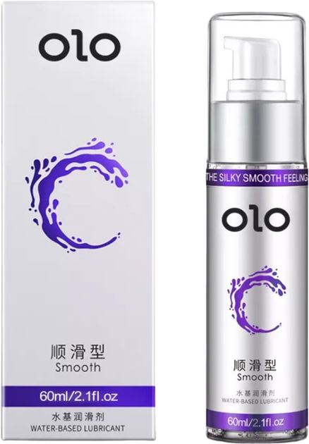 Лубрикант OLO Smooth на водной основе 60 мл (ROZ6400230292) - Фото 1 Лубрикант OLO Smooth на водной основе 60 мл (ROZ6400230292) - изображение 1