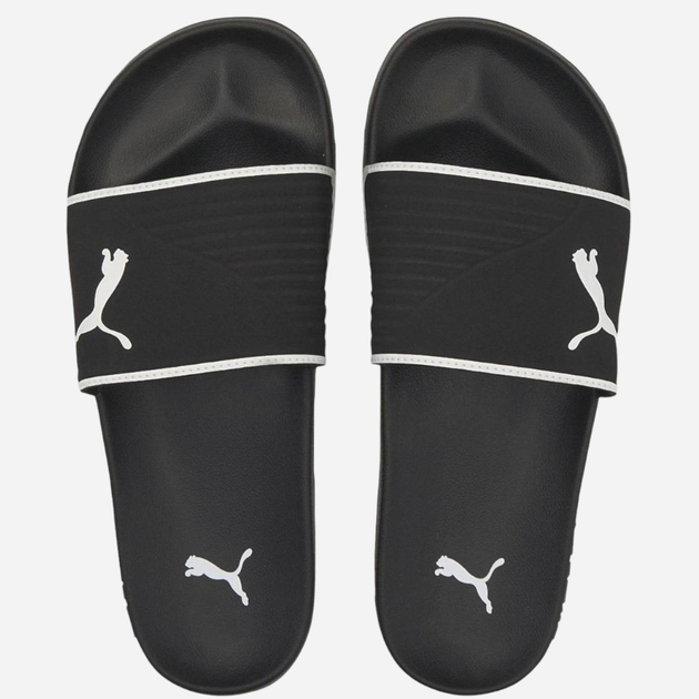 Жіночі шльопанці Puma Leadcat 2.0 Shower Black-Puma Білі 384140-01 37 Чорні (4064536232270) - зображення 3