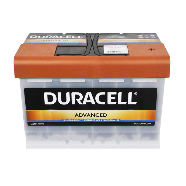 Акумулятор автомобільний Duracell Advanced 77Ah 700A R+ (L3) - зображення 3