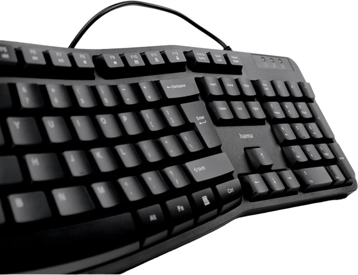 Клавіатура дротова Hama EKC-400 USB Black (U81826300000) - зображення 9