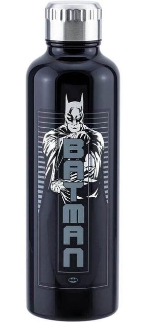 Пляшка Paladone Batman 500 мл Чорна (5055964767662) - зображення 1