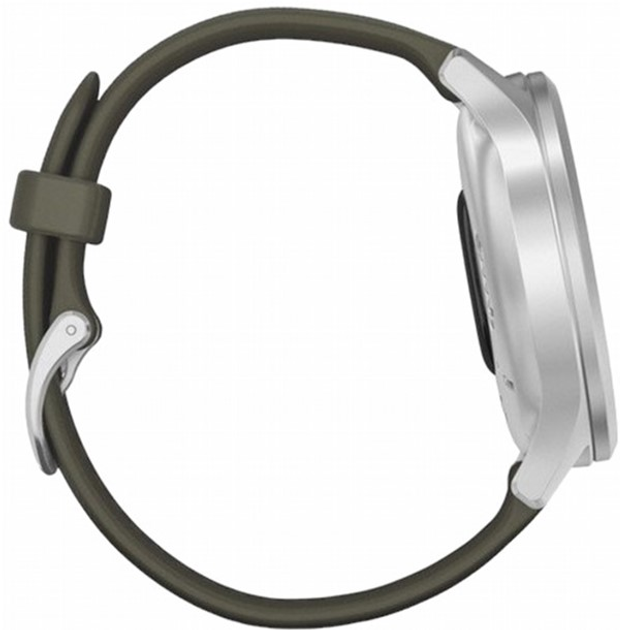 Смарт-годинник Garmin Vivomove Style Silver-Moss Green (010-02240-21) - зображення 5
