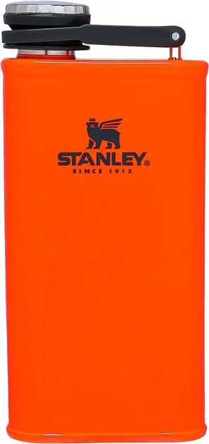 Piersiowka stalowa Stanley Classic Blaze Orange 0.23 l (10-00837-245) - obraz 1