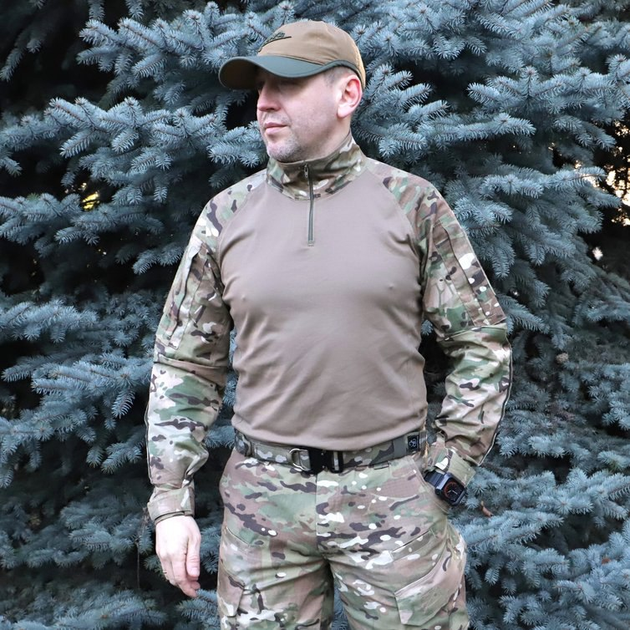 Тактична сорочка УБАКС (UBACS) Multicam Original Britishn, 37% бавовна, 61% нейлон, 2% еластан, Raptor Tac розмір 58 (91311201117) - зображення 1