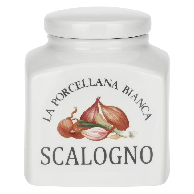 Контейнер для цибулі-шалот La Porcellana Bianca Conserva 1,8 л білий (P0126180SD) - зображення 1