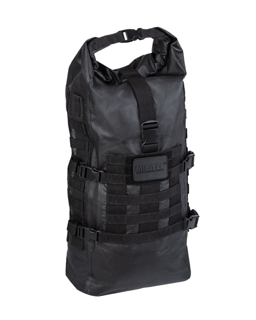Рюкзак Mil-Tec Водонепроницаемый 35Л Черный (M-T) - изображение 1