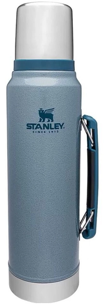 Термос Stanley Legendary Classic Hammertone Ice 1 л (10-08266-033) - зображення 1