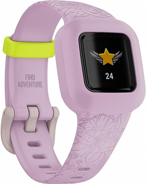 Smartband Garmin Vivofit JR 3 Digi Różowe Kwiaty (010-02441-01) - obraz 3