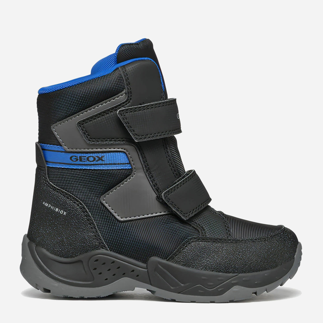 Дитячі зимові чоботи для хлопчика Geox GEOJ36FSA0FUCEC0245 30 Чорні (8056206357877) - зображення 1