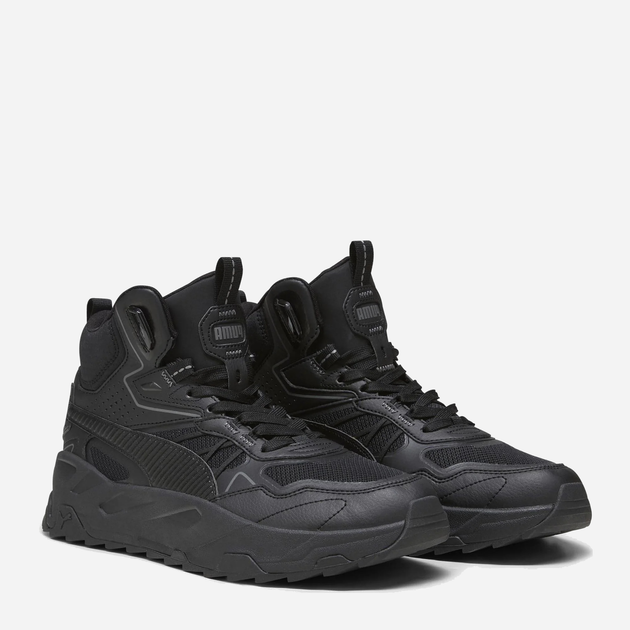 Чоловічі черевики Puma Trinity Mid Hybrid 39232701 44 Чорні (4065454814180) - зображення 3