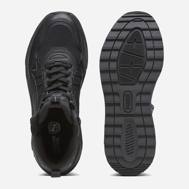 Чоловічі черевики Puma Trinity Mid Hybrid 39232701 44 Чорні (4065454814180) - зображення 4