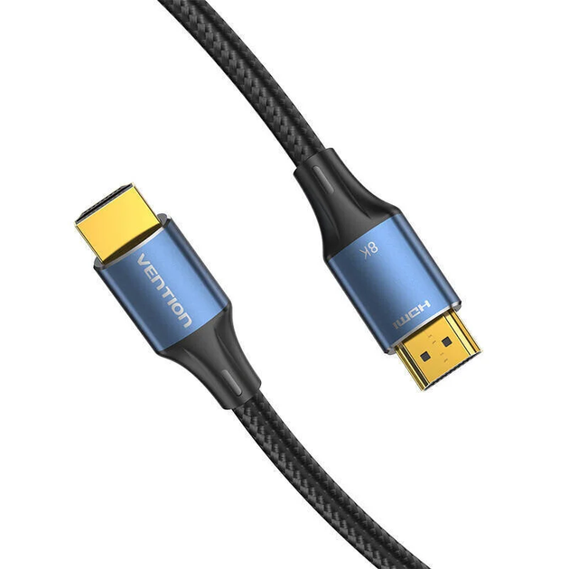 Кабель Vention ALGLF HDMI-A to HD v2.1 1 м Blue (ALGLF) - изображение 4