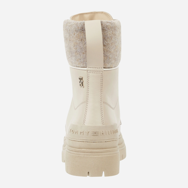 Trapery damskie wysokie Tommy Hilfiger THIFW0FW07500ABO 37 Beżowe (8720644856321) - obraz 4