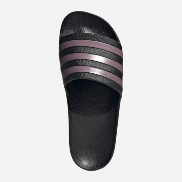 Жіночі шльопанці adidas Adilette Aqua GX4279 37 Чорні з коричневим (4065426969191) - зображення 5