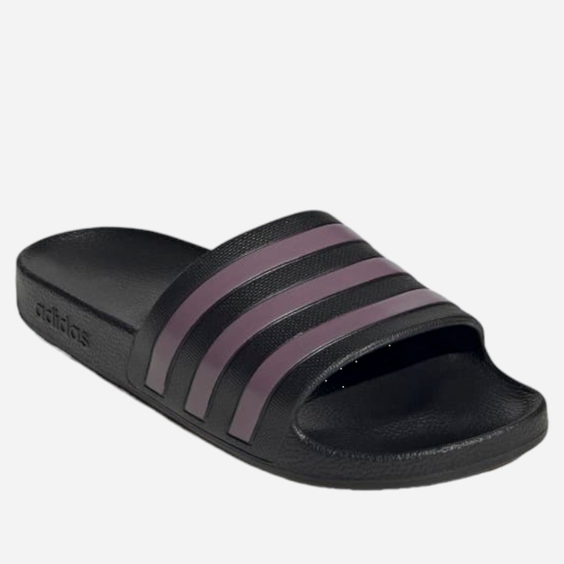 Жіночі шльопанці adidas Adilette Aqua GX4279 39 Чорні з коричневим (4065426969160) - зображення 3