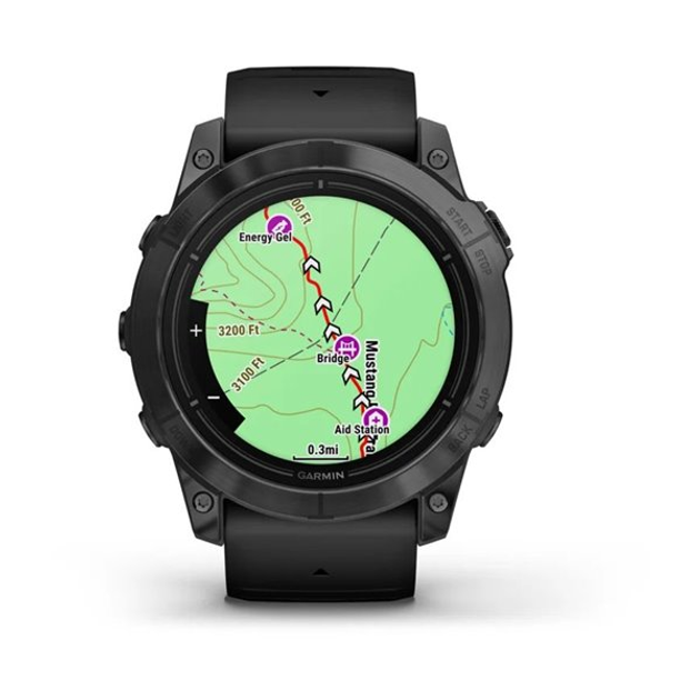 Smartwatch Garmin epix Pro (Gen 2) Standard Edition 51 mm Slate Grey with Black Band (753759318277) - obraz 4