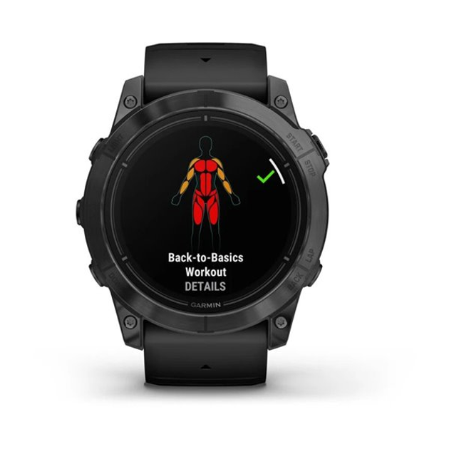 Smartwatch Garmin epix Pro (Gen 2) Standard Edition 51 mm Slate Grey with Black Band (753759318277) - obraz 10