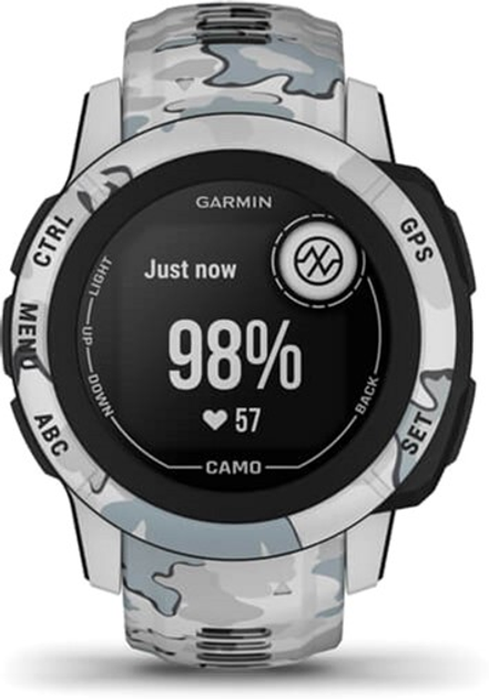 Zegarek sportowy Garmin Instinct 2S Camo Edition – Mist Camo (753759278656) - obraz 10
