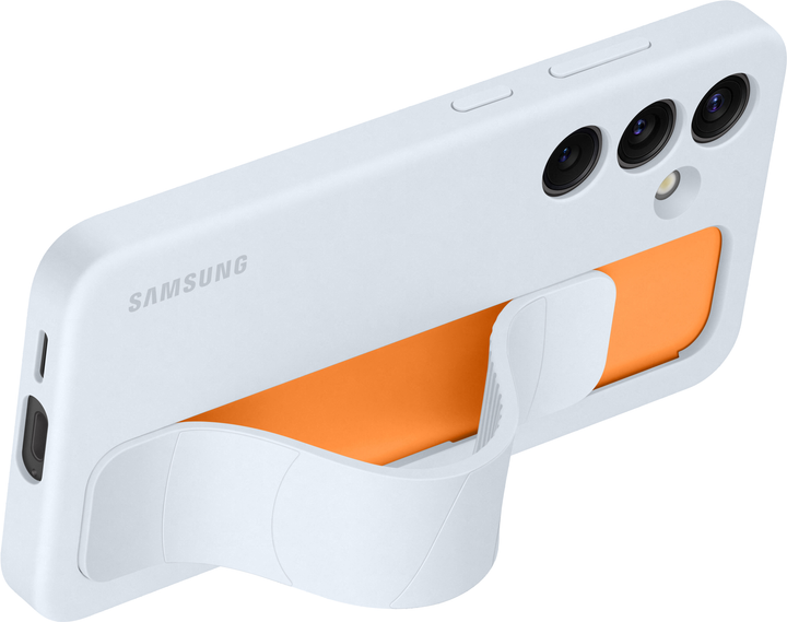 Etui Samsung Standing Grip Case do Samsung Galaxy S24 Light Blue (8806095365718) - obraz 4