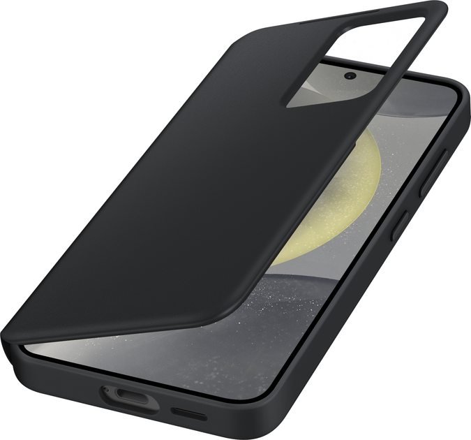 Etui z klapką Samsung Smart View Wallet Case do Samsung Galaxy S24 Black (8806095354682) - obraz 3