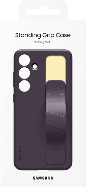 Etui Samsung Standing Grip Case do Samsung Galaxy S24+ Dark Violet (8806095365701) - obraz 6