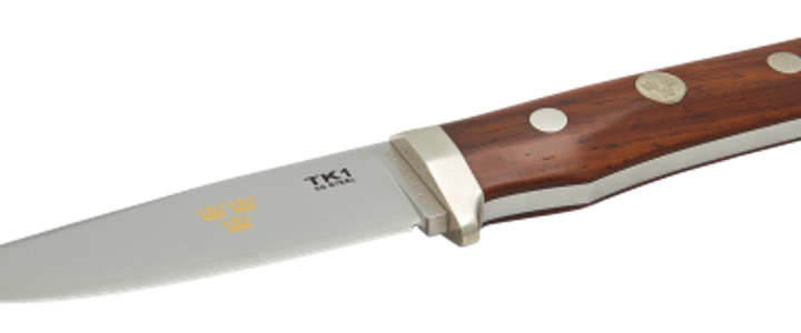 Нож Fallkniven TK1 "Tre Kronor" 3G, cocobolo, кожаные ножны - изображение 2